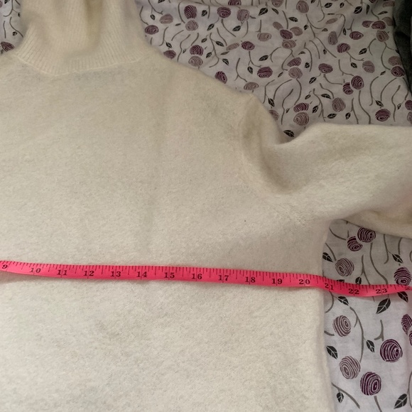 & Other Stories alpaca wool blend ribbed turtleneck sweater Small - Picture 8 of 13